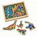 MELISSA & DOUG MAGNETIC WOODEN DINOSAURS IN A BOX