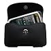 Horizontal Leather Case with Belt Clip/Loop for the Mio Technology A701