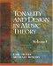 Tonality and Design in Music Theory, Volume I