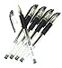 Uni-ball Signo Rubber Grip Ultra Micro Point Gel Pens -0.28mm-black Ink-value Set of 5