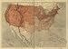 Map of the United States of North America, Upper & Lower Canada, New Brunswick, Nova Scotia & British Columbia. Mexico, Cuba, Jamaica, St. Domingo and the Bahama Islands. (Civil War Map Reprint: 36 x 26)