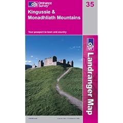 Kingussie and Monadhliath Mountains (Landranger Maps)