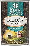 Eden, Organic, Black Beans, No Salt Added, 15 oz