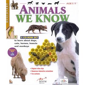 Animals We Know (5 cd-rom set)