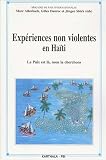 Experiences non violentes en Haiti
