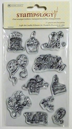 Autumn Leaves(R) Stampology Clear Stamps - Light The Candles