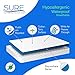 SURE Premium 100% Waterproof Mattress Protector - Hypoallergenic- Multiple Sizes 10 Year Warranty (California King)