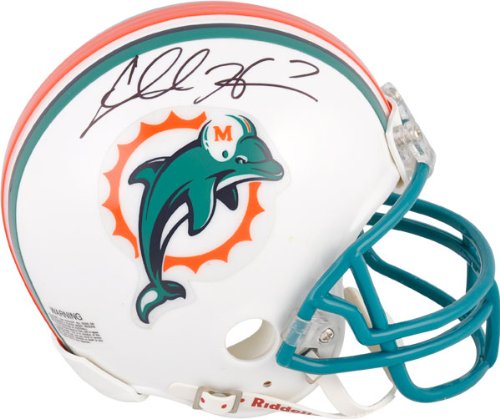 Chad Henne Autographed Mini Helmet | Details: Miami Dolphins