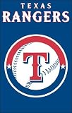 MLB Texas Rangers Applique Banner Flag