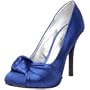 Fergie Women's Safra Dress Pump,Blue Satin,7 M US