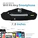 AIKELIDA Running Belt - Fanny Pack Runners Belt Waist Pack for Men and Women - Adjustable Running Bag for iPhone Xr Xs Max X 8 Plus Android Windows