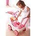 Doll's Pram White/Pink