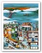 Hills of San Francisco by Linnea Pergola 23"x30" Art Print Poster