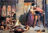 Eve of Saint Agnes William Holman Hunt Art Print