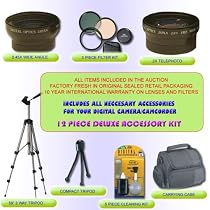 12PC ACCESSORY KIT- OLYMPUS C-4040 C-3040 C-3000 C-4000