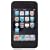 Rix iJacket silicon iPod touch 2G ��p�V���R���P�[�X �t���ی�t�B�����t�� �u���b�N RX-IPS2GTOB