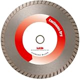 MK Diamond 158358 MK-625D 10-Inch Dry Cutting Continuous Rim Saw Blade with 5/8-Inch Arbor for Masonry