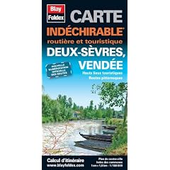 Deux-S�vres, Vend�e : Carte ind�chirable 1/180 000