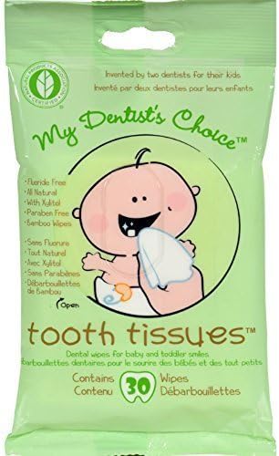Dental Wipes, Toddler/Baby, 30 ct ( Multi-Pack) by Tooth Tissues