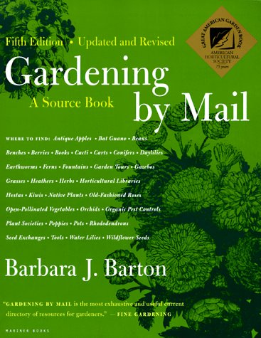 gardening by mail a source book fifth edition