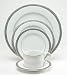 Nikko Ceramics Platinum Filigree 5-Piece Dinnerware Place Setting