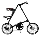 Areaware STRiDA 5.0 SX Folding Bicycle, Limited, Black