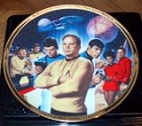 STAR TREK 25th Anniversary Commemorative plate