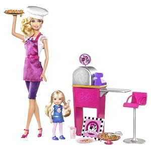 Barbie I Can Be... Pizza Chef Doll and Playset by 