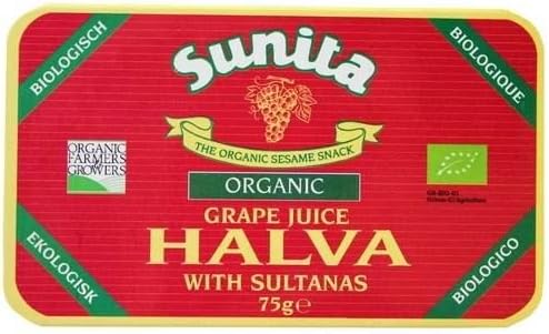 (8 PACK) - Sunita Greek Grape Juice & Sultana Halva| 75 g |8 PACK - SUPER SAVER - SAVE MONEY
