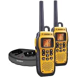Uniden GMR3689-2CK 36-Mile GMRS TRU Waterproof Two-Way Radios with Headset Jack,two radios (Yellow)