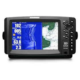 Humminbird 997c SI Combo NVB Color Fish Finder and GPS Chartplotter, pre-loaded with Navionics Gold and Hotmaps by Humminbird