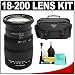Sigma 18-200mm f/3.5-6.3 DC OS HSM Optical Stabilizer Lens + Precision Design SLR Camera Case + Cleaning Kit for Nikon D300, D200, D90, D80, D60, D40 & D40X Digital SLR Cameras