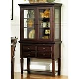 Allspice Buffet W/hutch 72hx41.5w Espresso