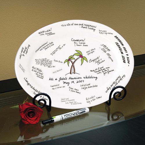 Best Cheap Baby Keepsake: Palm Tree Platter Only
