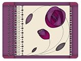 from I Style My Home I Style My Home Mackintosh Rose Plum Placemats Model PMO1149X4-AMZ