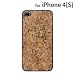 [SoftBank/au iPhone 4S/4����]Naked Nature Collection ŷ���ں�100����ꥦ�åɥ����󥷡���(Cork Gravel/���̤Τ�)