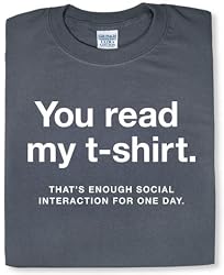 Enough Social Interaction Tee