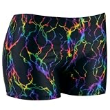 Tuga Juniors'/Women's Lightning Bolt Spandex Shorts, 2.5 Inch Inseam