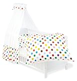 Pinolino 60666-0 - Set f&uuml;r Kinderbett, 4-teilig sieger design for Pinolino 'Dots'