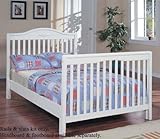 IMAGE OF Full Size Rails & Slats Kit White Finish