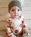 Newborn Baby Girls Long Sleeve Sweet Rose Romper Jumpsuit Bodysuit Outfits Clothes