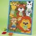 Jungle Animal Character Bean Bag Toss Game