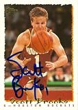 Scott Brooks Autographed/Hand Signed Basketball Card (Houston Rockets) 1994 Topps #26