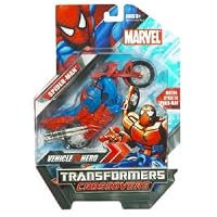 Marvel Transformers Crossovers - Spiderman (Red/Blue)