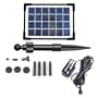 AT-2W Solar Teichpumpe 2 Watt Hmax.: 170l/h Fontainenh�he: 0,65m f�r Gartenteich oder Springbrunnen