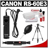 Canon RS-60E3 Remote Switch Shutter Release Cord + Tripod + Accessory Kit for EOS Rebel T1i, T2i, XSi, XS, XTi & XT Digital SLR Cameras