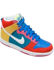 Shoes: Nike Dunk High 6.0 Skate Shoe - Womens Hot Red/White, 8.5