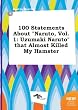 100 Statements About "Naruto, Vol. 1: Uzumaki Naruto" that Almost Killed My Hamster