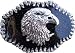 Mens EAGLE HEAD Punk Rock Metal Belt Buckle
