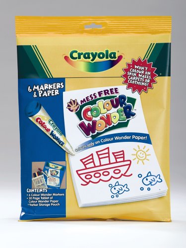 Childrens Toyshop   : Crayola Colour Wonder Paper Pad & Markers